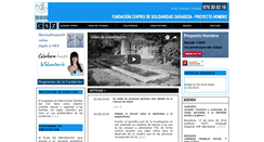 Desktop Screenshot of fundacioncsz.org